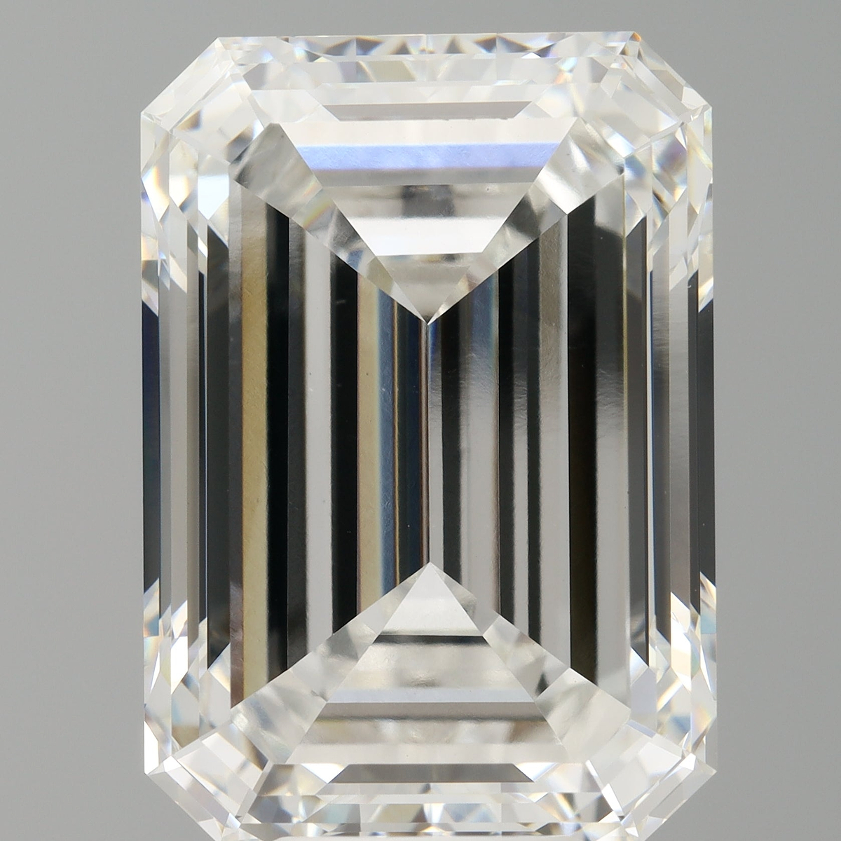 10.02 Carat Emerald Shaped, Excellent Cut, F Color, VVS2 Clarity, IGI Certified Lab Grown Diamond