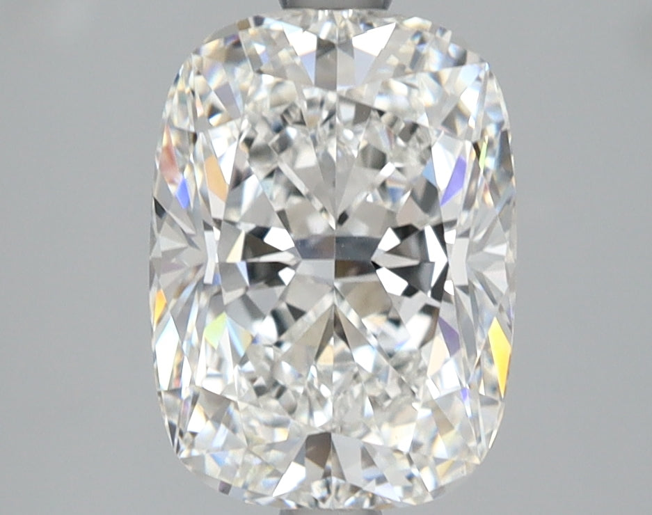 2.59 Carat Cushion Shaped, Ideal Cut, E Color, VVS2 Clarity, IGI Certified Lab Grown Diamond