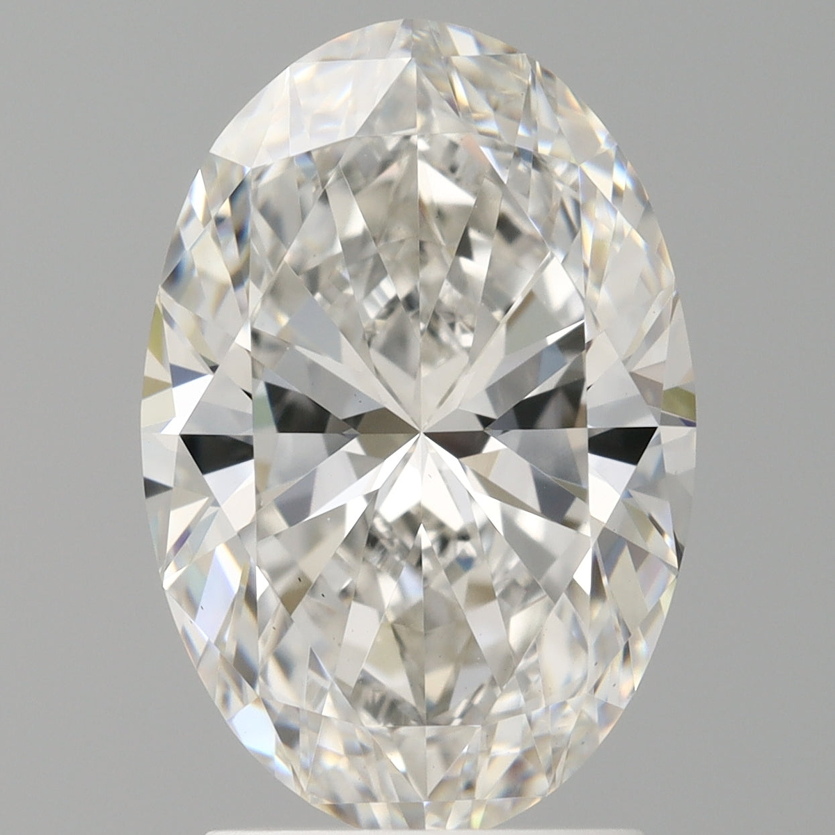 2.50 Carat Oval Shaped, Ideal Cut, F Color, VS1 Clarity, IGI Certified Lab Grown Diamond