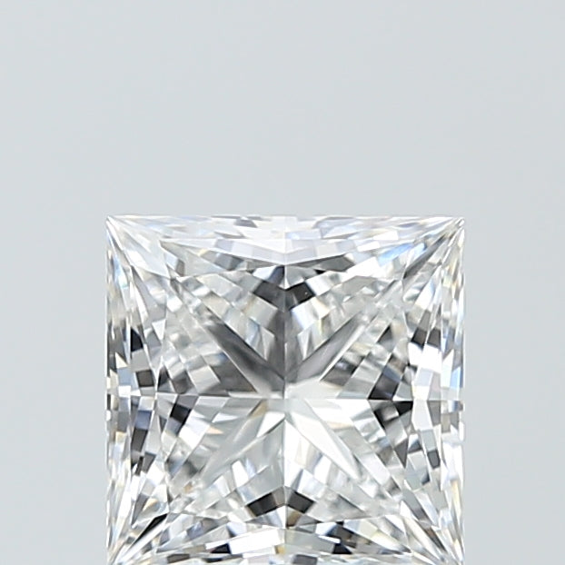 2.05 Carat Princess Shaped, Ideal Cut, E Color, VVS1 Clarity, IGI Certified Lab Grown Diamond