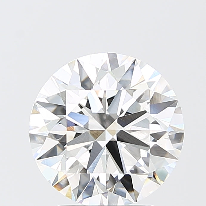 3.01 Carat Round Shaped, Ideal Cut, F Color, VVS2 Clarity, IGI Certified Lab Grown Diamond
