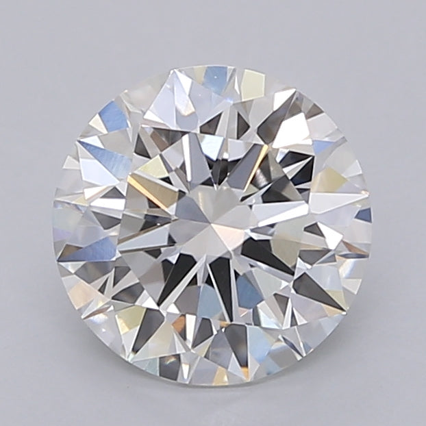 2.05 Carat Round Shaped, Excellent Cut, E Color, VVS1 Clarity, IGI Certified Lab Grown Diamond