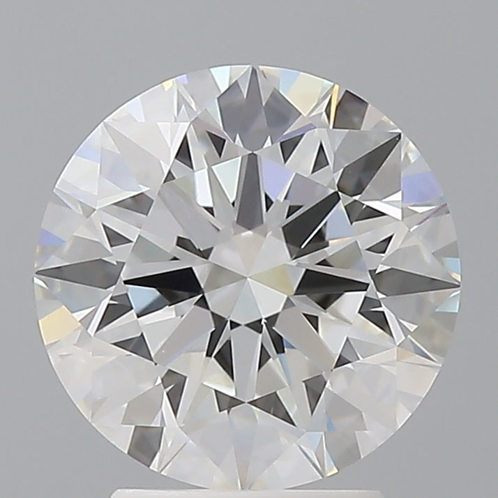 3.05 Carat Round Shaped, Ideal Cut, E Color, VVS2 Clarity, IGI Certified Lab Grown Diamond