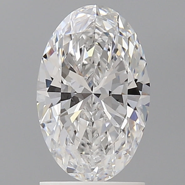 1.59 Carat Oval Shaped, Ideal Cut, D Color, VS1 Clarity, IGI Certified Lab Grown Diamond