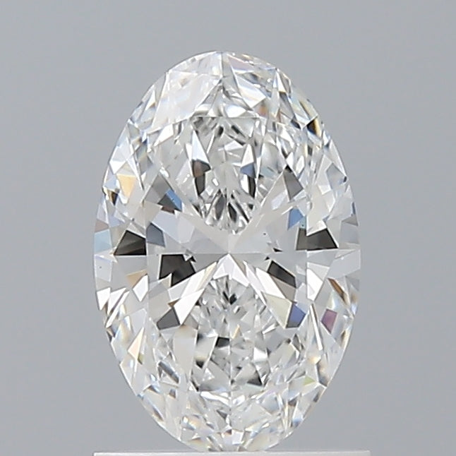 1.09 Carat Oval Shaped, Ideal Cut, D Color, VS1 Clarity, IGI Certified Lab Grown Diamond