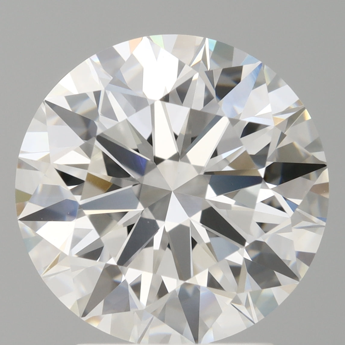 3.09 Carat Round Shaped, Ideal Cut, E Color, VVS2 Clarity, IGI Certified Lab Grown Diamond