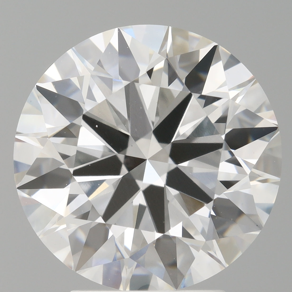 4.05 Carat Round Shaped, Ideal Cut, E Color, VVS2 Clarity, IGI Certified Lab Grown Diamond