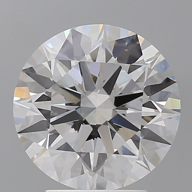 3.50 Carat Round Shaped, Ideal Cut, E Color, VVS2 Clarity, IGI Certified Lab Grown Diamond