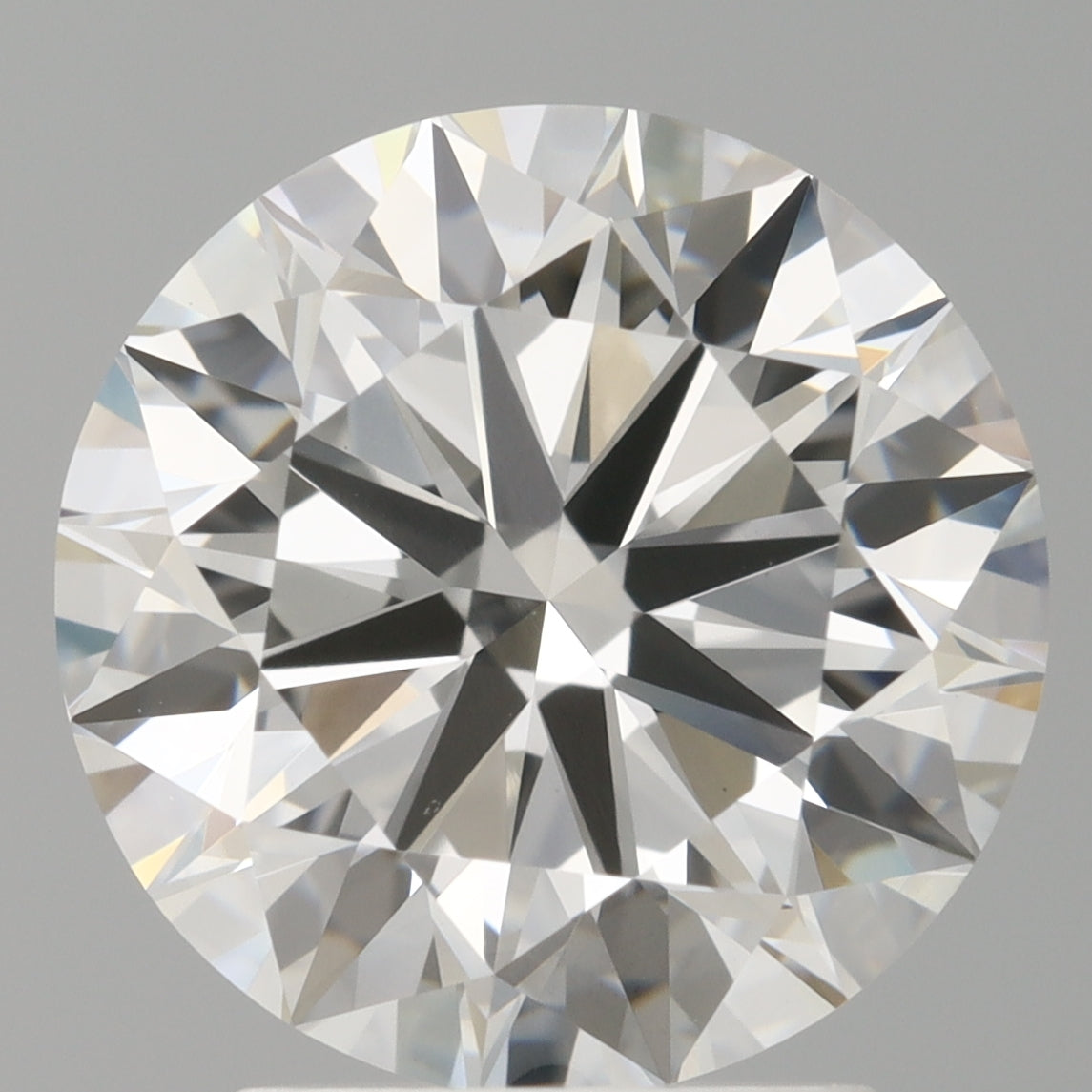 3.00 Carat Round Shaped, Excellent Cut, F Color, VVS2 Clarity, IGI Certified Lab Grown Diamond