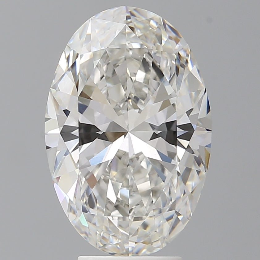 5.08 Carat Oval Shaped, Ideal Cut, F Color, VVS2 Clarity, IGI Certified Lab Grown Diamond