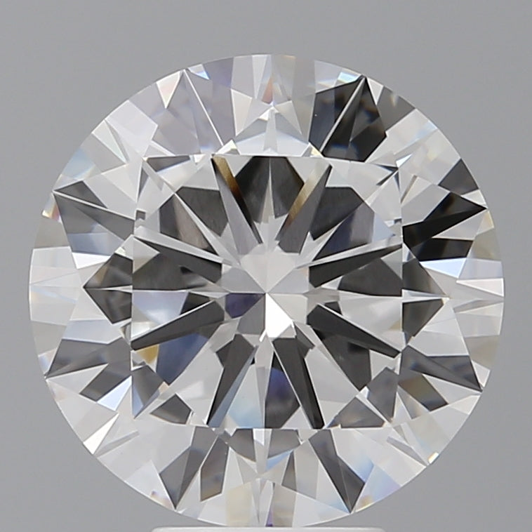 6.41 Carat Round Shaped, Excellent Cut, E Color, VVS2 Clarity, IGI Certified Lab Grown Diamond