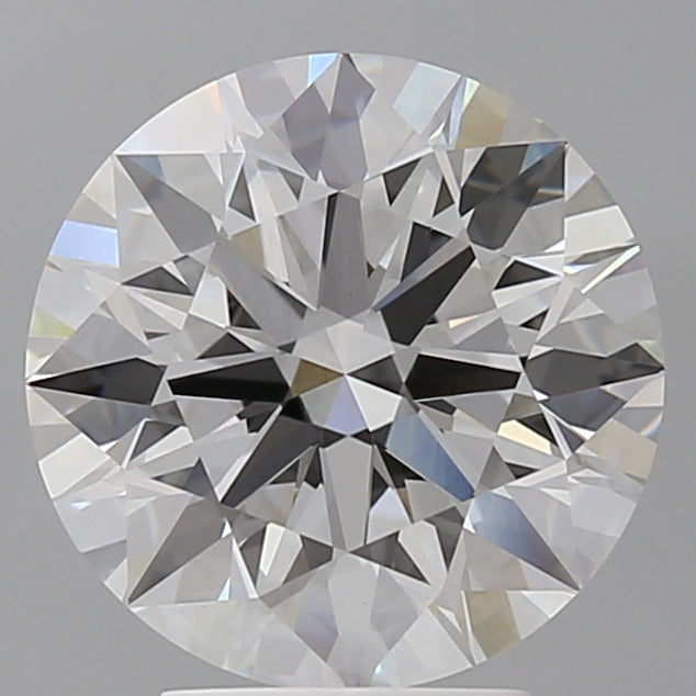 4.10 Carat Round Shaped, Ideal Cut, E Color, VVS2 Clarity, IGI Certified Lab Grown Diamond