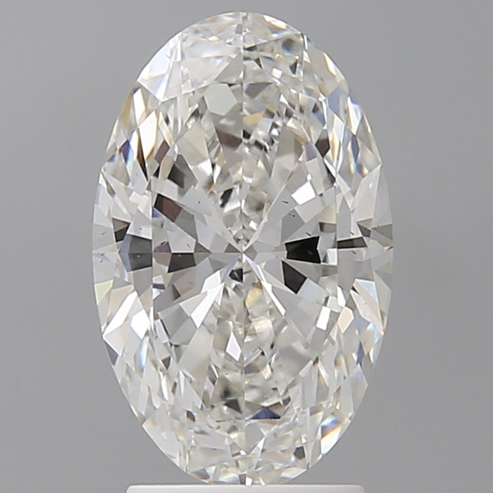 2.60 Carat Oval Shaped, Ideal Cut, F Color, VS2 Clarity, IGI Certified Lab Grown Diamond