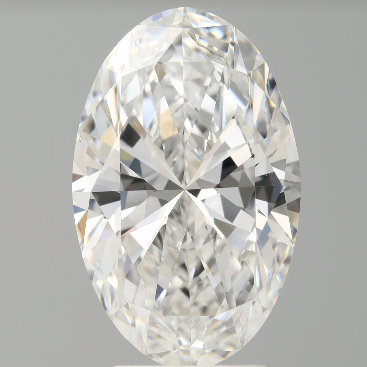 4.08 Carat Oval Shaped, Ideal Cut, E Color, VVS2 Clarity, IGI Certified Lab Grown Diamond