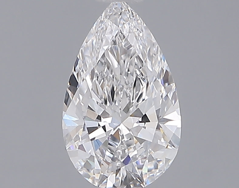 1.04 Carat Pear Shaped, Ideal Cut, D Color, VVS2 Clarity, IGI Certified Lab Grown Diamond
