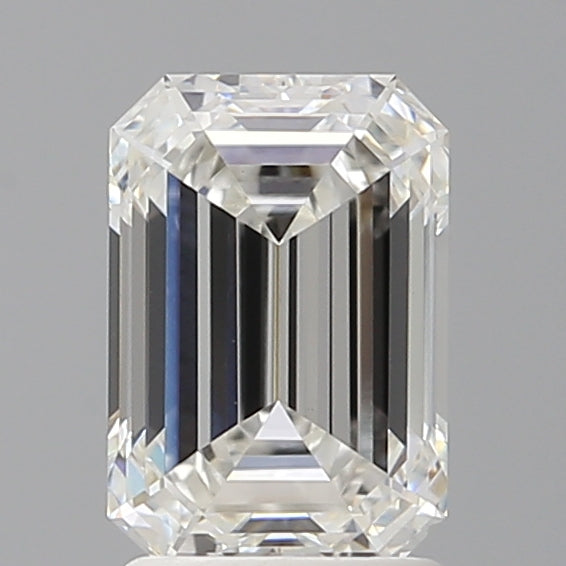 2.04 Carat Emerald Shaped, Ideal Cut, F Color, VVS2 Clarity, IGI Certified Lab Grown Diamond