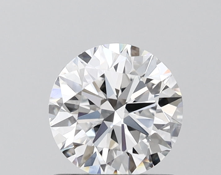 1.00 Carat Round Shaped, Excellent Cut, D Color, VVS2 Clarity, IGI Certified Lab Grown Diamond