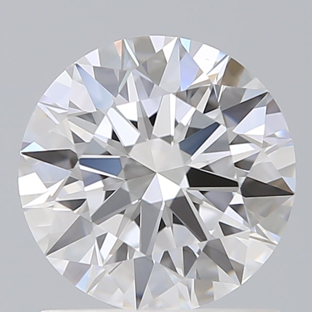 1.21 Carat Round Shaped, Ideal Cut, D Color, VS1 Clarity, IGI Certified Lab Grown Diamond