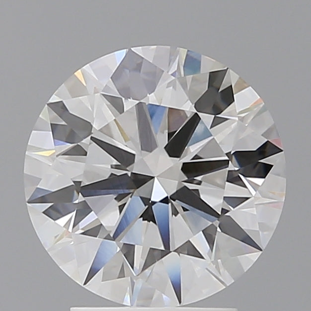 3.10 Carat Round Shaped, Ideal Cut, E Color, VVS2 Clarity, IGI Certified Lab Grown Diamond