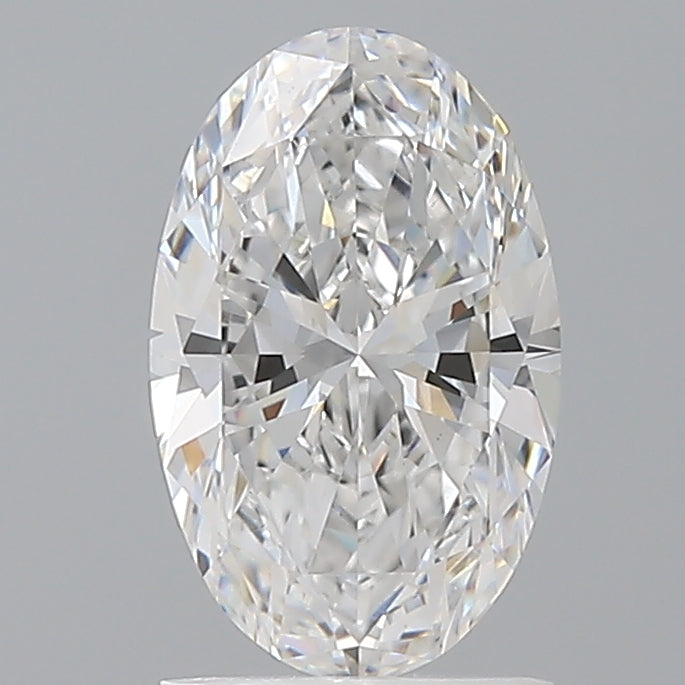 1.57 Carat Oval Shaped, Excellent Cut, D Color, VVS2 Clarity, IGI Certified Lab Grown Diamond