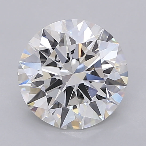 2.02 Carat Round Shaped, Ideal Cut, F Color, VVS2 Clarity, IGI Certified Lab Grown Diamond