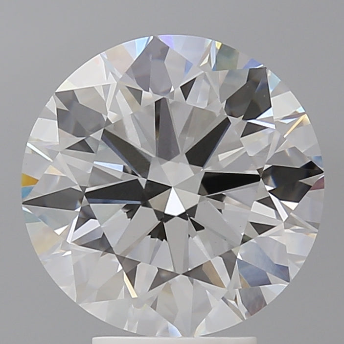 5.00 Carat Round Shaped, Ideal Cut, F Color, VVS2 Clarity, IGI Certified Lab Grown Diamond