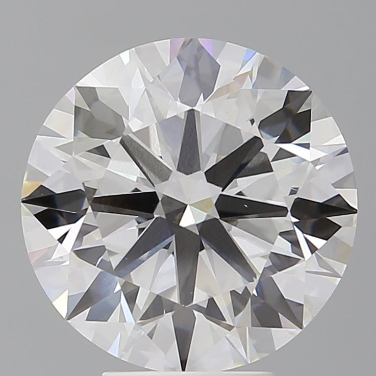 5.91 Carat Round Shaped, Ideal Cut, E Color, VVS2 Clarity, IGI Certified Lab Grown Diamond