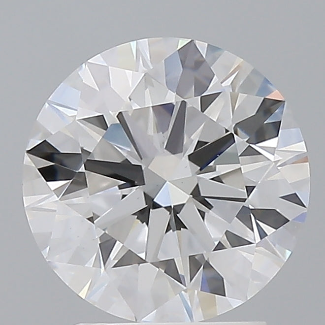 2.59 Carat Round Shaped, Ideal Cut, D Color, VS1 Clarity, IGI Certified Lab Grown Diamond