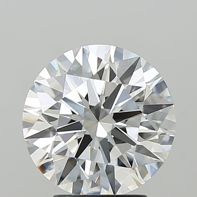 3.09 Carat Round Shaped, Ideal Cut, F Color, VVS2 Clarity, IGI Certified Lab Grown Diamond