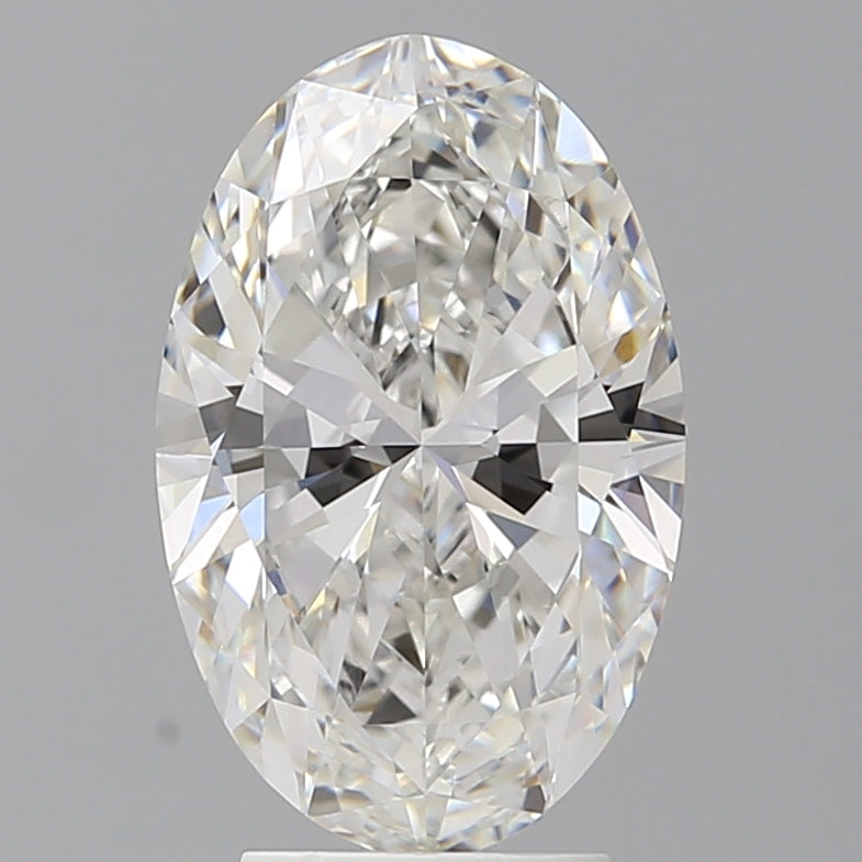 3.59 Carat Oval Shaped, Ideal Cut, F Color, VVS2 Clarity, IGI Certified Lab Grown Diamond