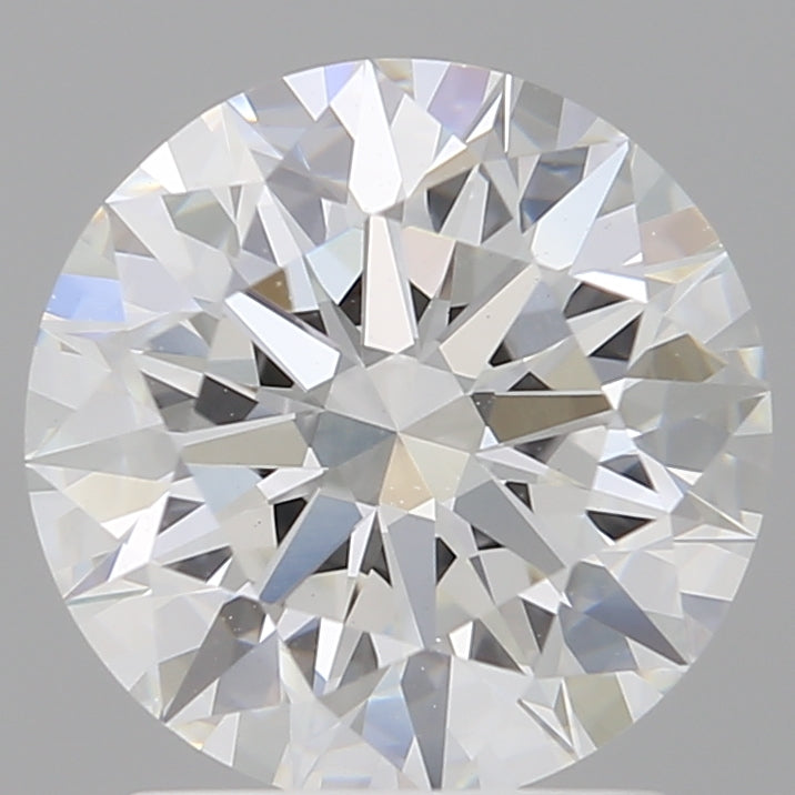2.02 Carat Round Shaped, Ideal Cut, E Color, VVS2 Clarity, IGI Certified Lab Grown Diamond