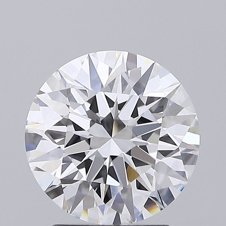 2.50 Carat Round Shaped, Excellent Cut, D Color, VVS2 Clarity, IGI Certified Lab Grown Diamond