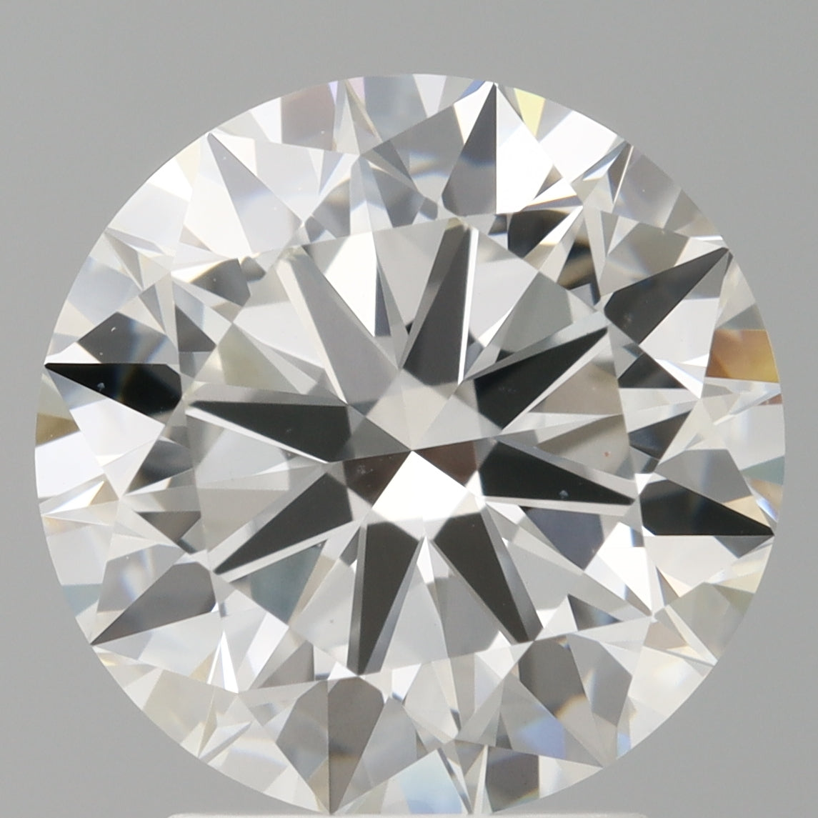 3.00 Carat Round Shaped, Excellent Cut, F Color, VVS2 Clarity, IGI Certified Lab Grown Diamond