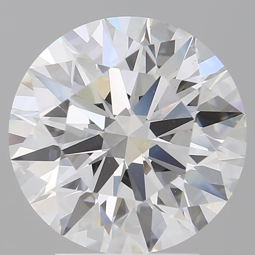3.59 Carat Round Shaped, Ideal Cut, E Color, VS1 Clarity, IGI Certified Lab Grown Diamond