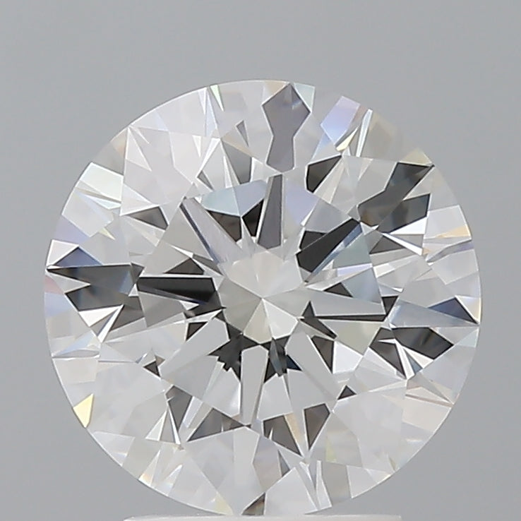 3.10 Carat Round Shaped, Ideal Cut, E Color, VVS2 Clarity, IGI Certified Lab Grown Diamond