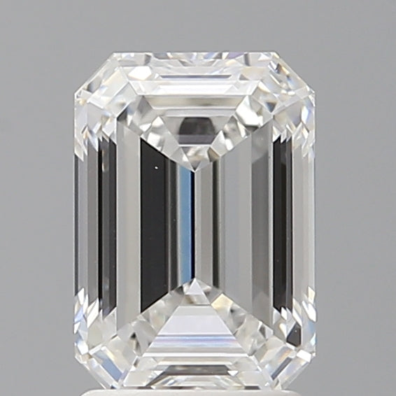 2.08 Carat Emerald Shaped, Ideal Cut, D Color, VVS2 Clarity, IGI Certified Lab Grown Diamond