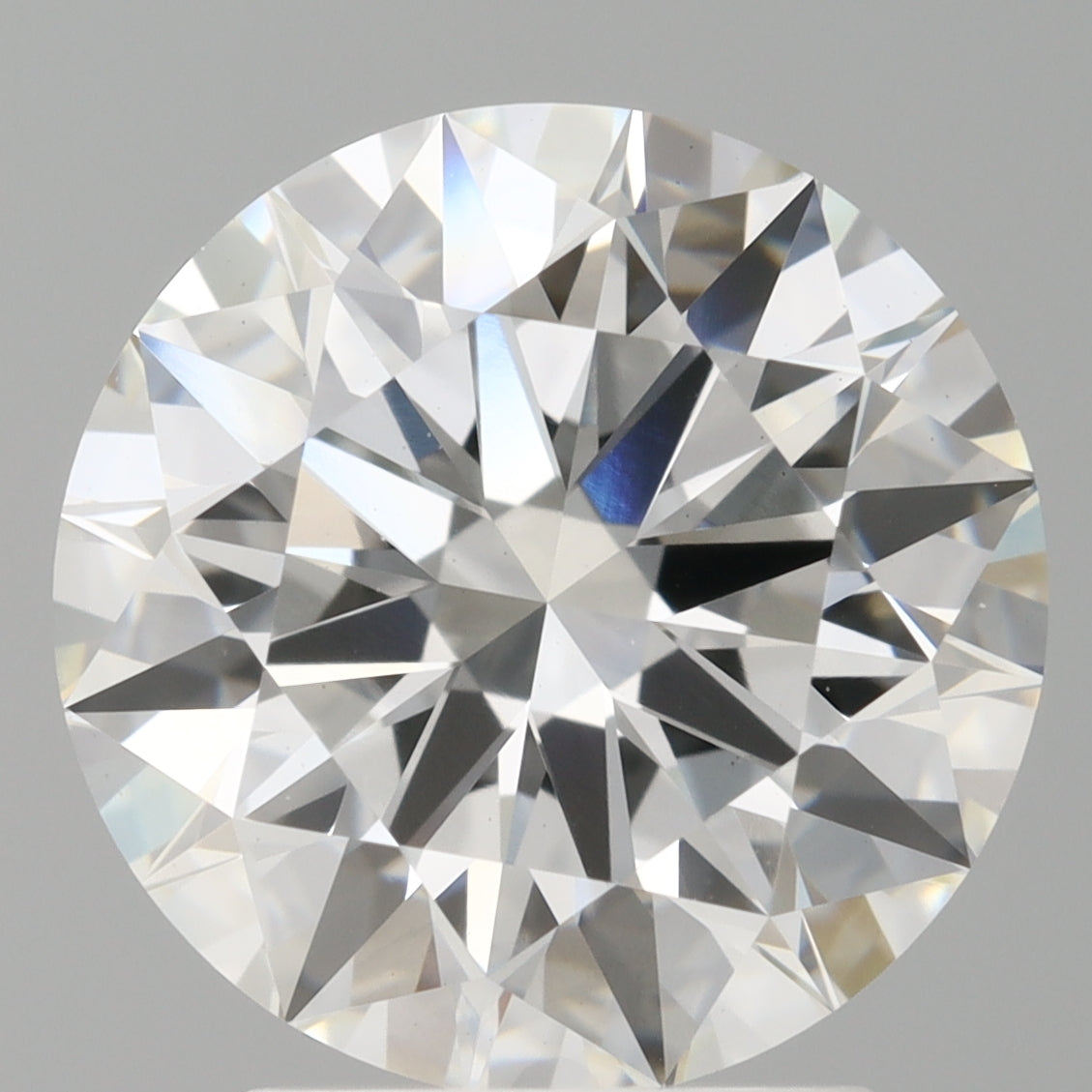 3.08 Carat Round Shaped, Ideal Cut, E Color, VS1 Clarity, IGI Certified Lab Grown Diamond