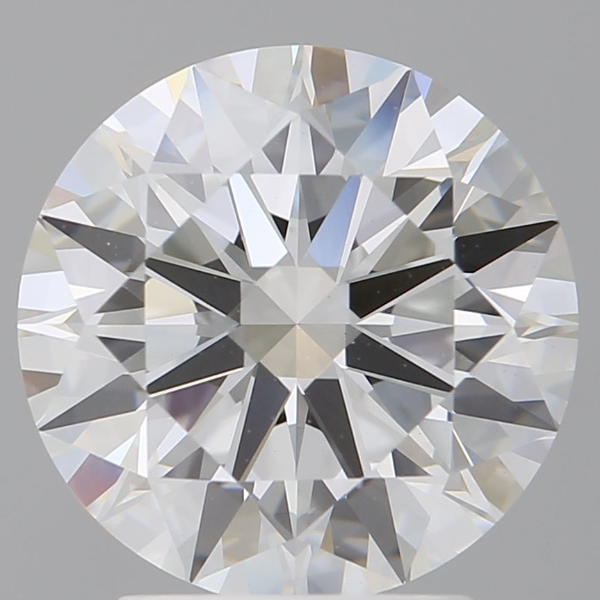 3.01 Carat Round Shaped, Ideal Cut, E Color, VVS2 Clarity, IGI Certified Lab Grown Diamond