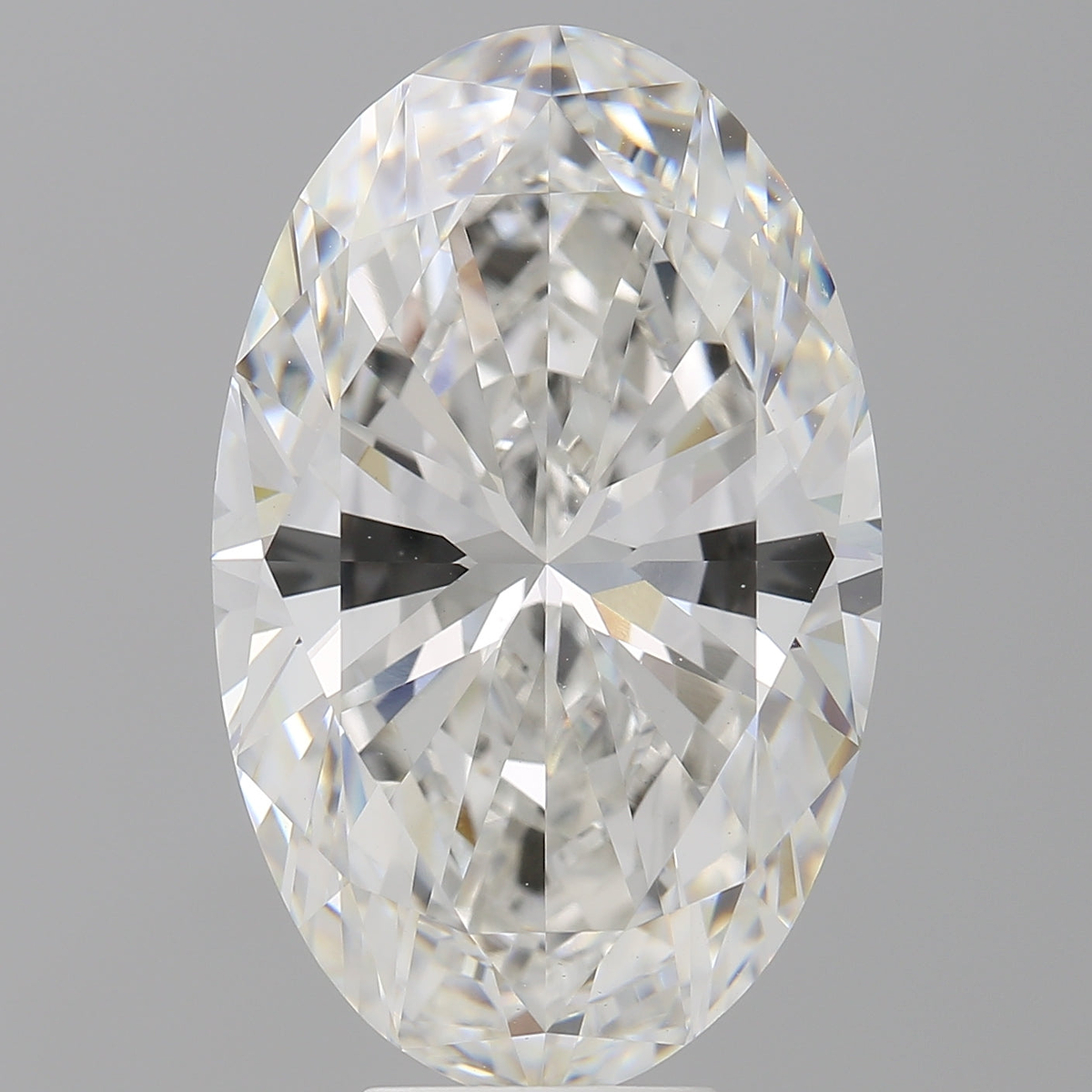 9.08 Carat Oval Shaped, Excellent Cut, F Color, VVS2 Clarity, IGI Certified Lab Grown Diamond