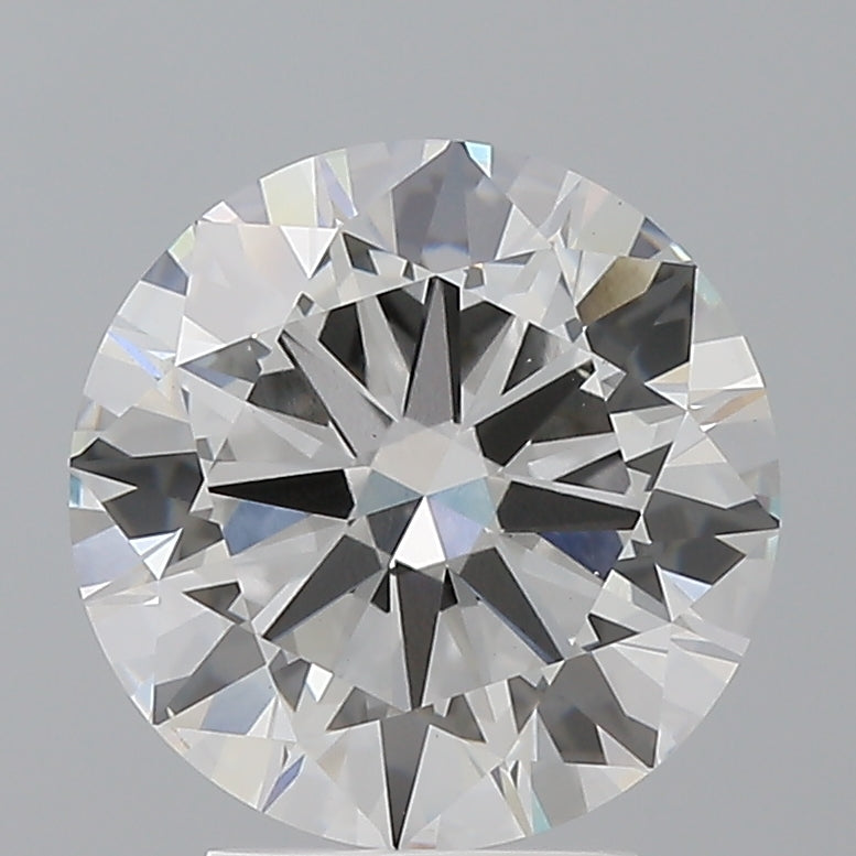 3.51 Carat Round Shaped, Excellent Cut, F Color, VS1 Clarity, IGI Certified Lab Grown Diamond