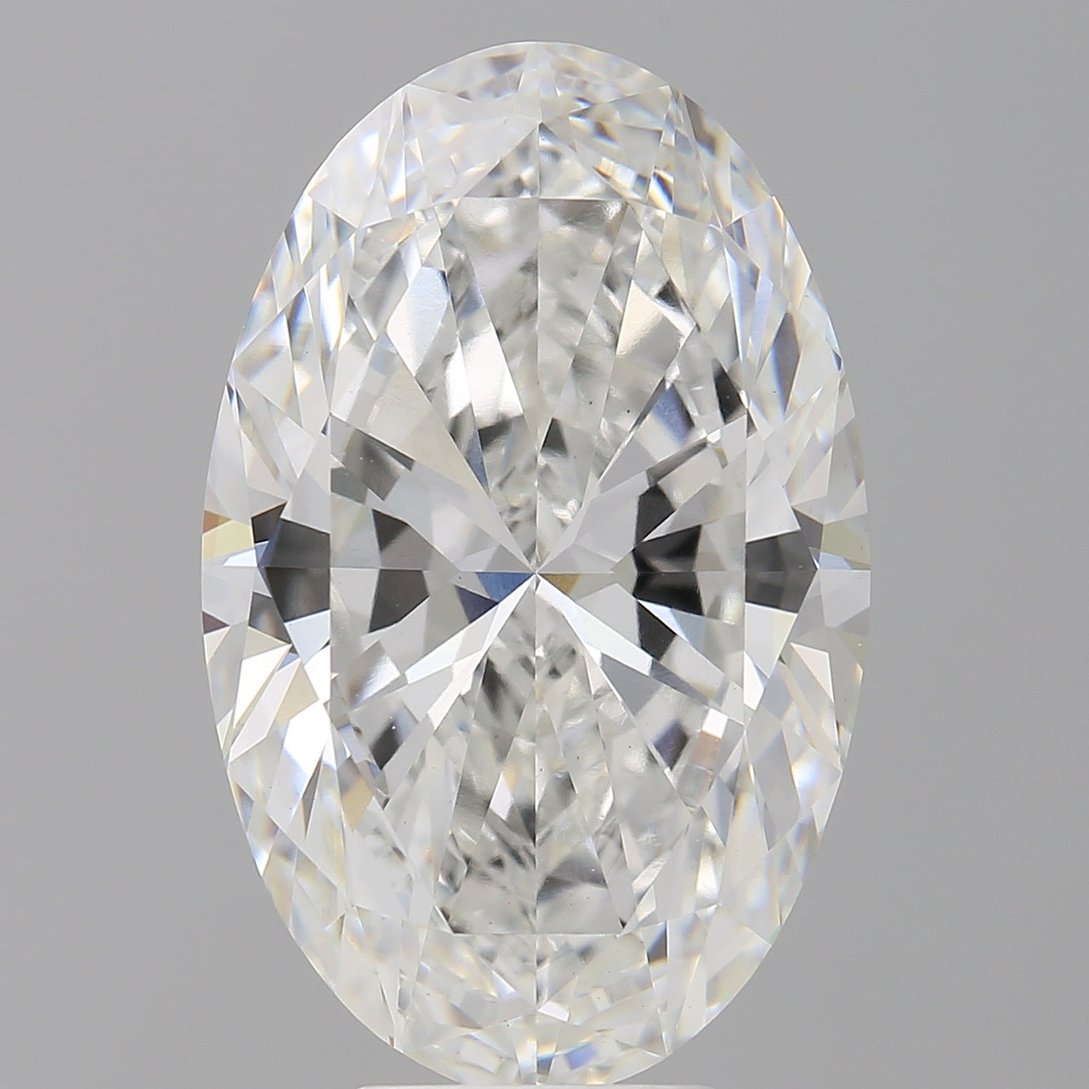 8.05 Carat Oval Shaped, Ideal Cut, E Color, VVS2 Clarity, IGI Certified Lab Grown Diamond