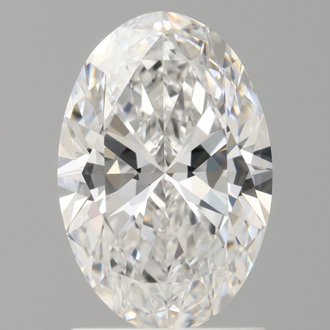 1.61 Carat Oval Shaped, Ideal Cut, E Color, VVS2 Clarity, IGI Certified Lab Grown Diamond