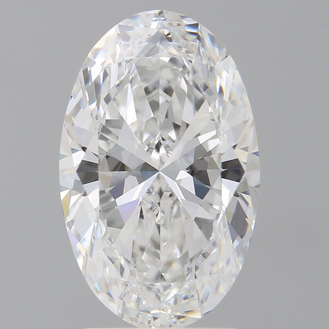 3.05 Carat Oval Shaped, Excellent Cut, E Color, VVS2 Clarity, IGI Certified Lab Grown Diamond