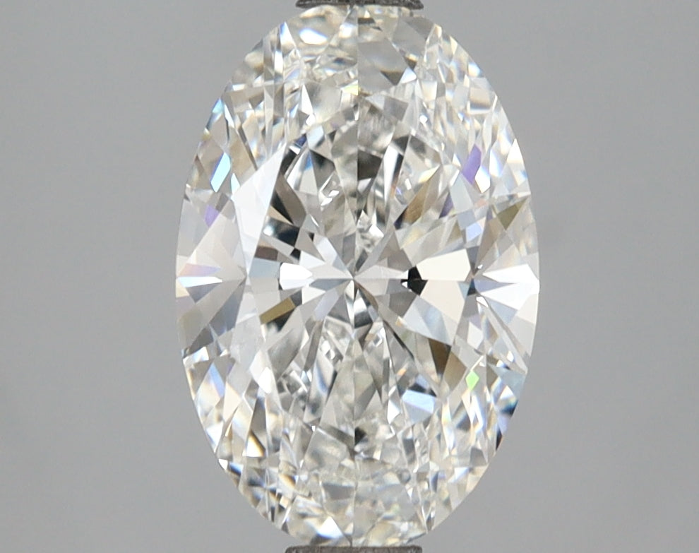 2.09 Carat Oval Shaped, Ideal Cut, E Color, VVS2 Clarity, IGI Certified Lab Grown Diamond