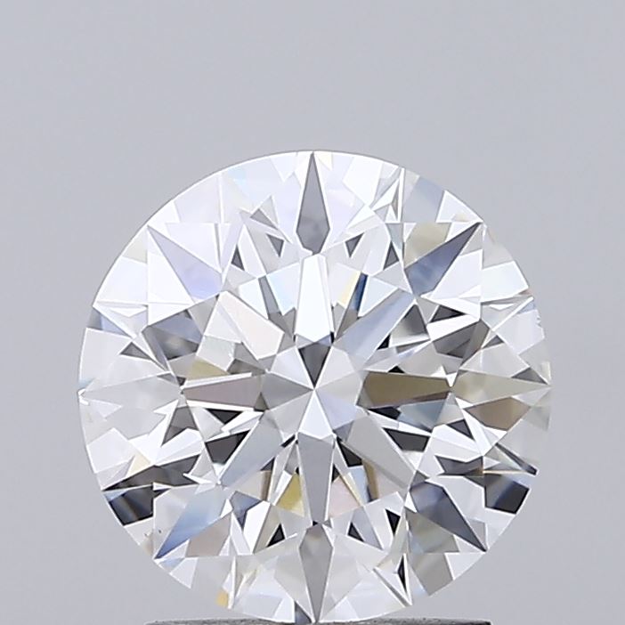 2.08 Carat Round Shaped, Ideal Cut, E Color, VVS2 Clarity, IGI Certified Lab Grown Diamond