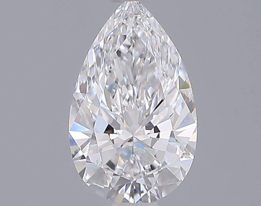 1.28 Carat Pear Shaped, Ideal Cut, D Color, IF Clarity, IGI Certified Lab Grown Diamond