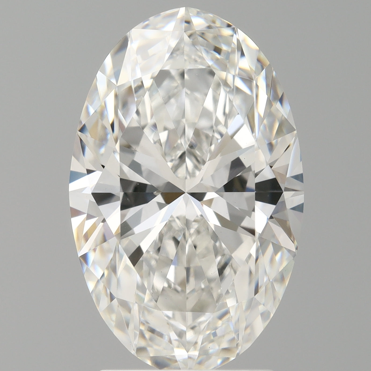 3.05 Carat Oval Shaped, Ideal Cut, E Color, VVS2 Clarity, IGI Certified Lab Grown Diamond