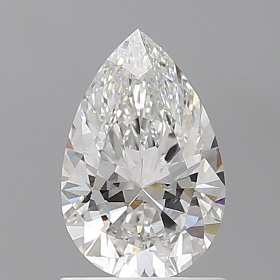 1.10 Carat Pear Shaped, Ideal Cut, E Color, VVS2 Clarity, IGI Certified Lab Grown Diamond