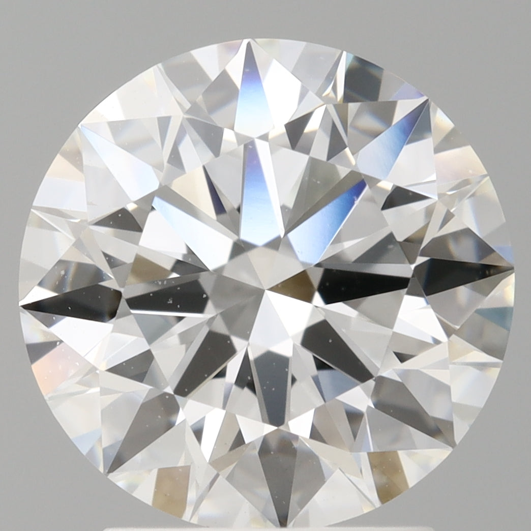 2.59 Carat Round Shaped, Ideal Cut, E Color, VVS2 Clarity, IGI Certified Lab Grown Diamond