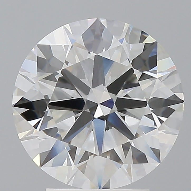 3.60 Carat Round Shaped, Ideal Cut, F Color, VVS2 Clarity, IGI Certified Lab Grown Diamond